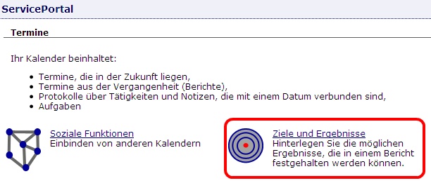 Konfig Ziele und Ergebnisse